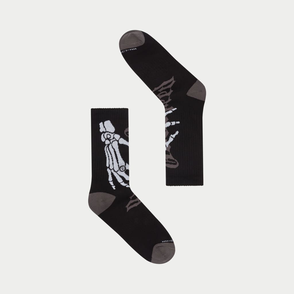 Godspeed Ten Toes Down Sock Black/Grey