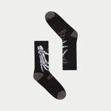 Godspeed Ten Toes Down Sock Black/Grey
