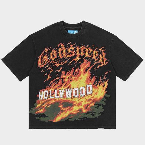 Godspeed Hollywood Inferno II NG T-shirt Black