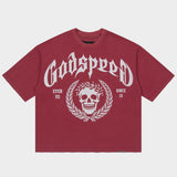 Godspeed Victor Crest T-shirt Red