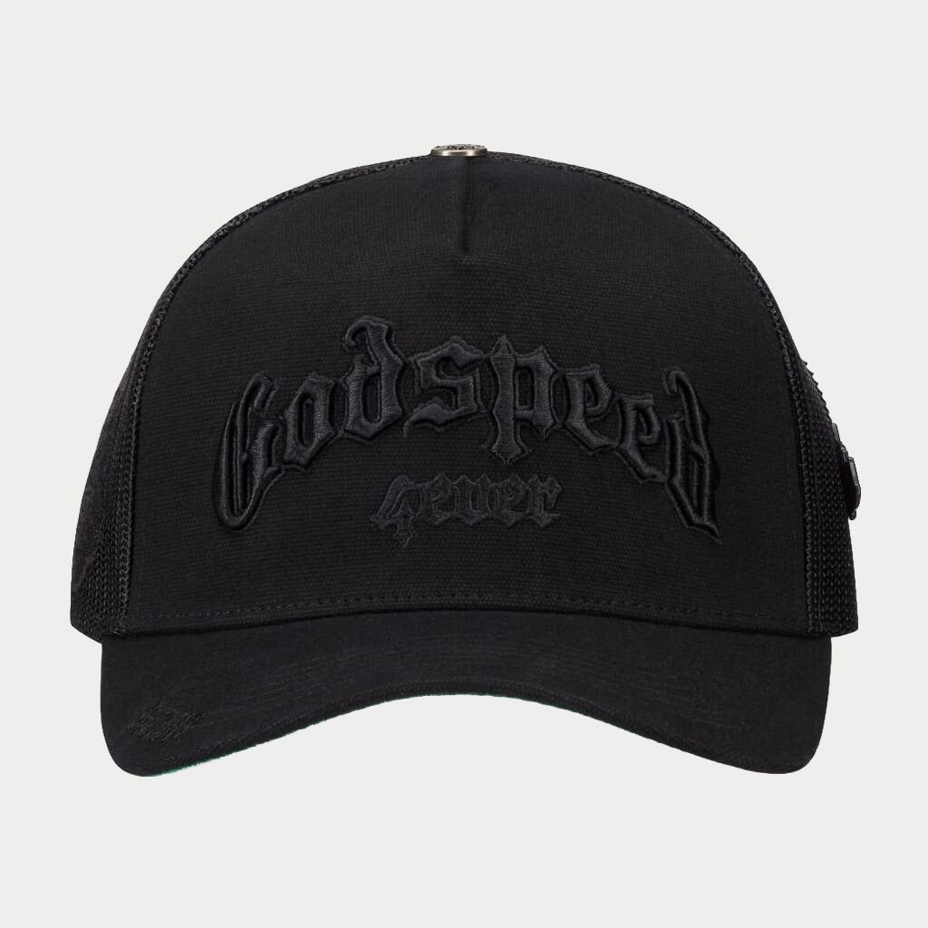 Godspeed GS Forever Trucker Hat Vanta Black