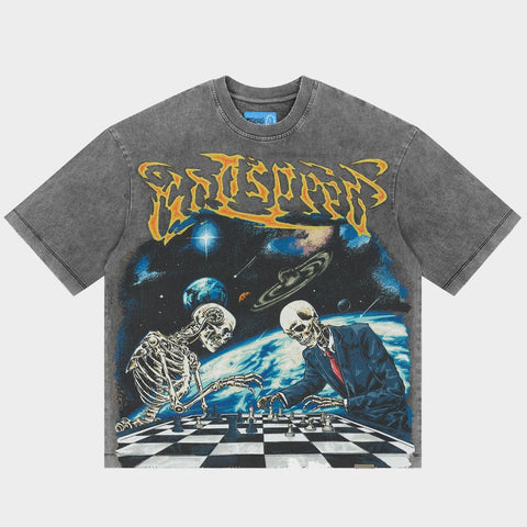 Godspeed Checkmate II T-shirt NG T-shirt Grey Wash
