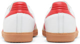 adidas Samba OG White Solar Red Gum Women's