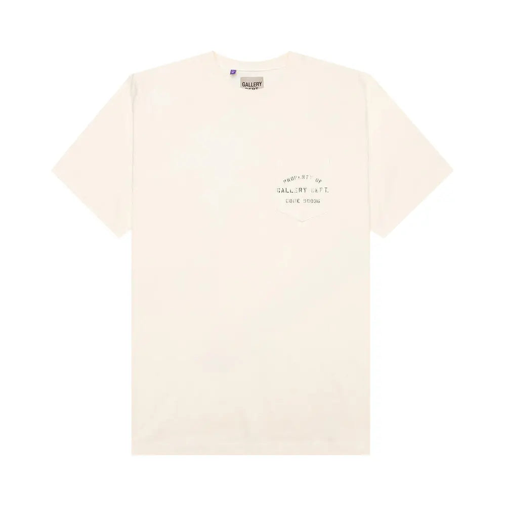 Gallery Dept. Property Of Stencil Tee Tee Natural