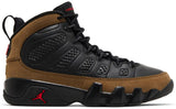 Jordan 9 Retro Olive 2024 Grade School