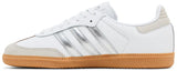 adidas Samba OG White Silver Metallic Grey Women's