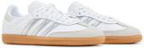 adidas Samba OG White Silver Metallic Grey Women's