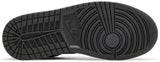 Jordan 1 Mid Black White Iron Grey Men's