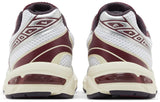 ASICS Gel-1130 White Maroon Banner