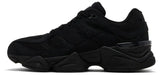 New Balance 9060 Black Cat Triple Black Grade School