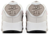 Nike Air Max 90 White College Grey Vast Grey University Red Men's