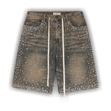 Vale Forever Rainstorm Jorts 'Mid Wash' - Primary Image