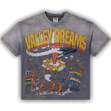 Vale Forever Faded Chaos Bling Tee 'Gray' - Primary Image