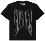 Sp5der Diffused Collegiate Tee Black Men's