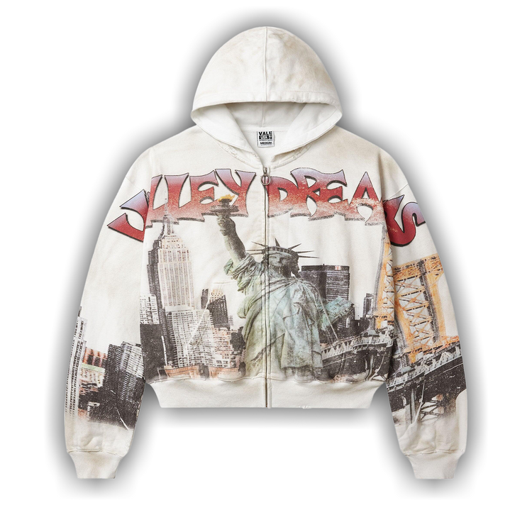 Vale Forever NYC Zip Up 'White'