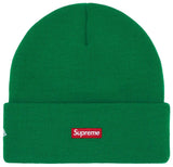 Supreme New Era Old English Beanie Green