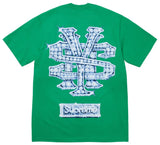 Supreme Snowman Tee Green