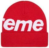 Supreme Big Logo Beanie (FW25) Red
