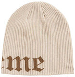 Supreme Old English Printed Beanie (SS26) Brown