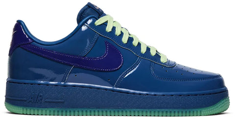 Nike Air Force 1 Low Patent Leather Mystic Navy Grape Ice