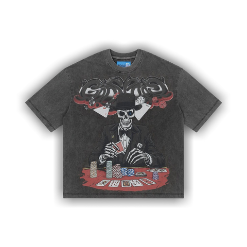 Godspeed High Stakes T-Shirt 'Grey Wash'