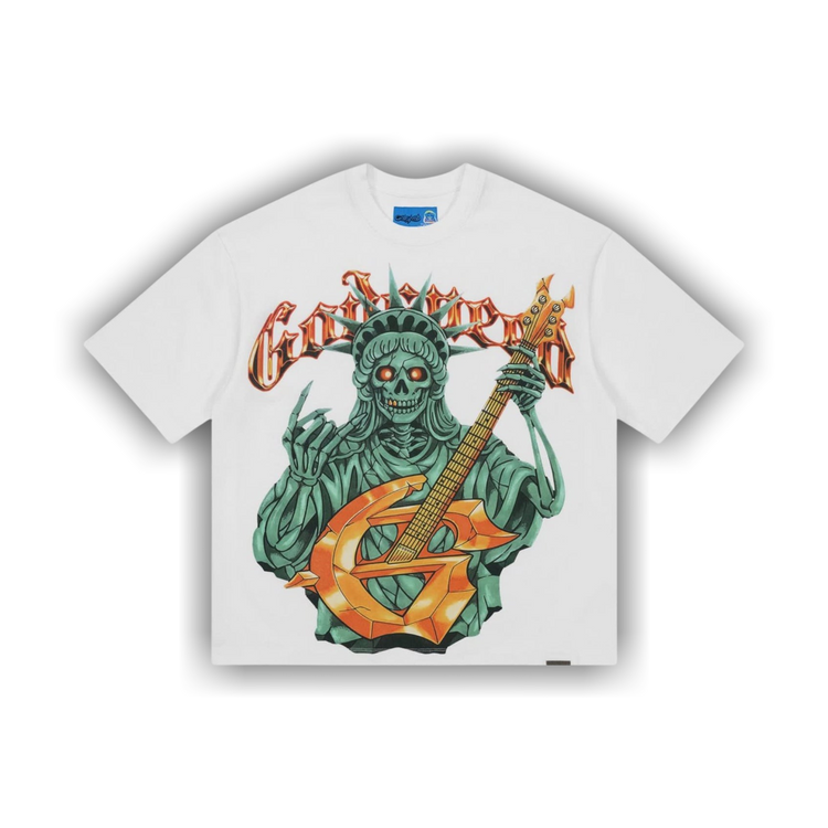 Godspeed Liberty Rock T-Shirt 'White'