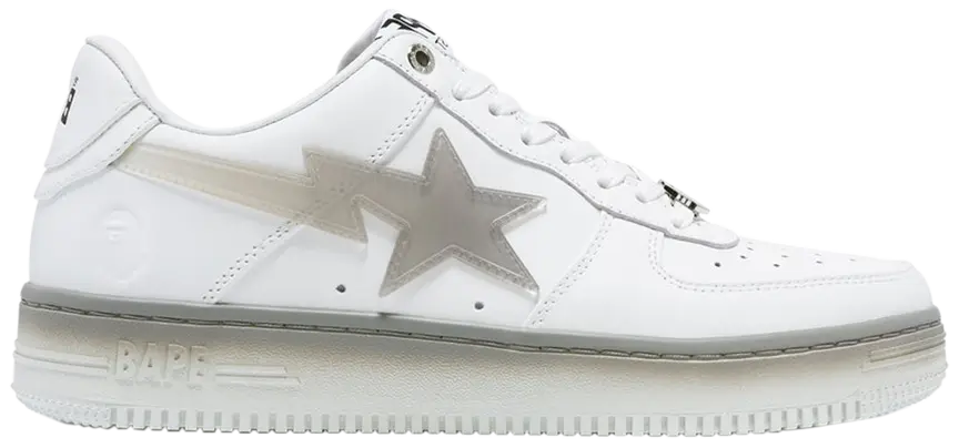 A Bathing Ape Bape Sta #5 White Gradient