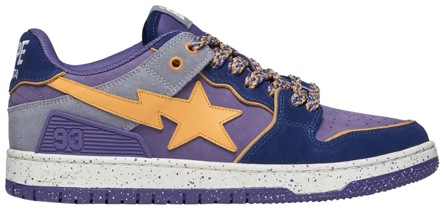 A Bathing Ape Sk8 Sta #4 M2 Purple