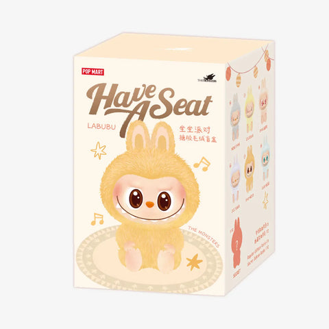 Pop Mart Labubu The Monsters Have a Seat Vinyl Plush Single Sealed Blind Box