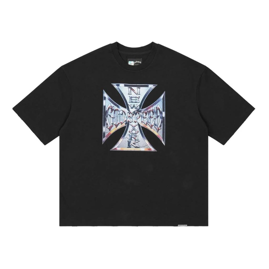 Godspeed Chrome Motto Tee Black