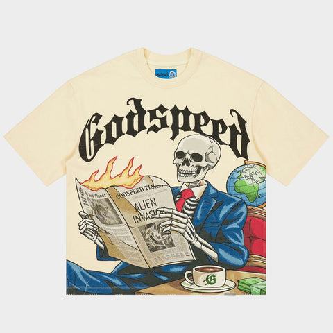 Godspeed Times T-shirt NG Bone