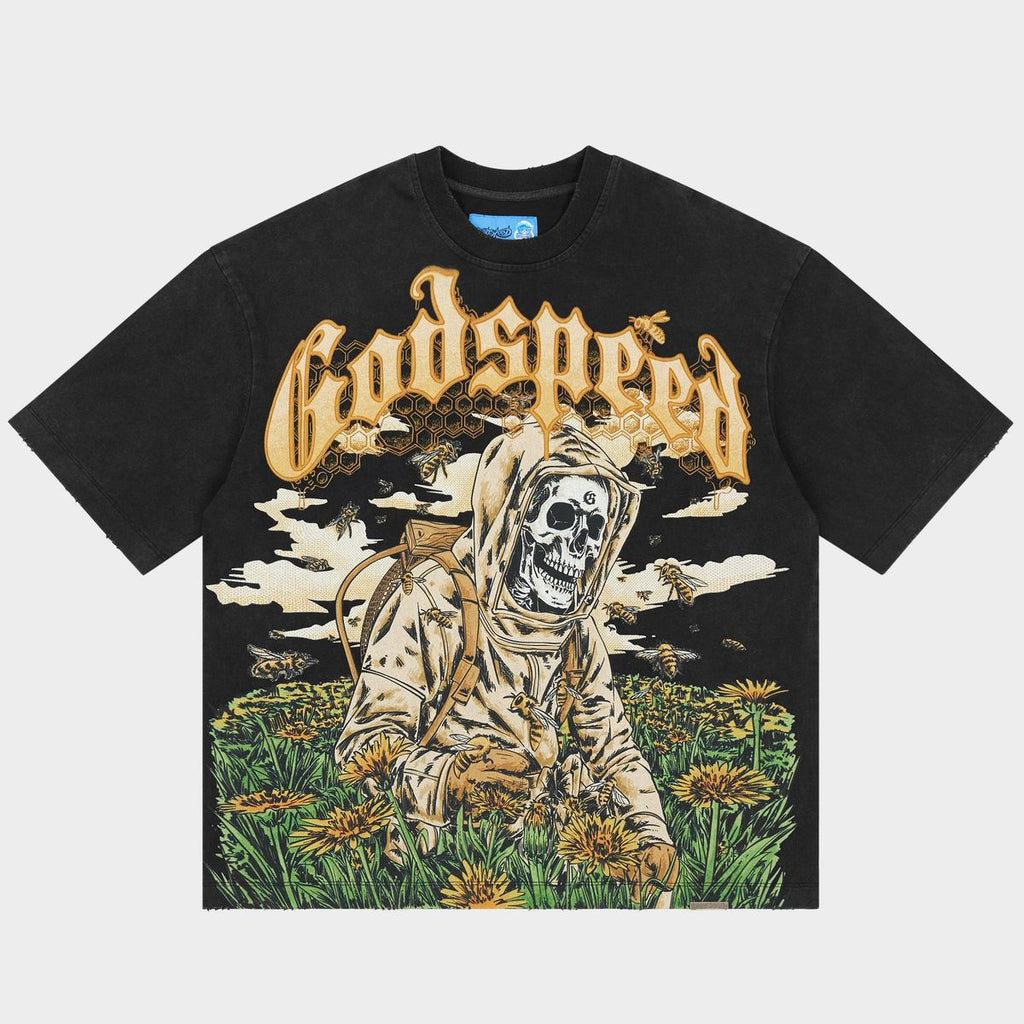 Godspeed Save the Bees II T-shirt Black