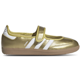 adidas Samba Jane Gold Metallic White Women's