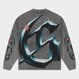 Godspeed New Age Reloaded Long Sleeve T-shirt Grey Wash