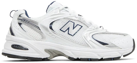 New Balance 530 White Silver Navy