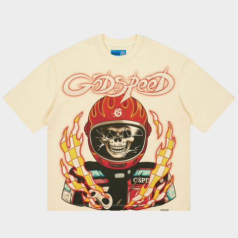Godspeed Road Rage T-shirt NG Bone