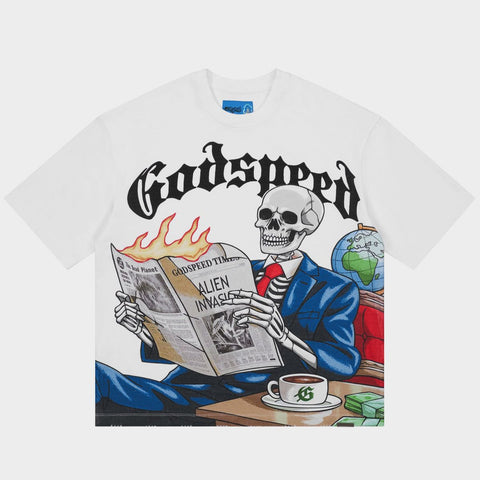 Godspeed Times T-shirt NG White
