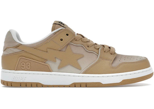 A Bathing Ape Sk8 Sta #4 Beige