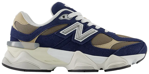 New Balance 9060 Navy Mushroom Grade School