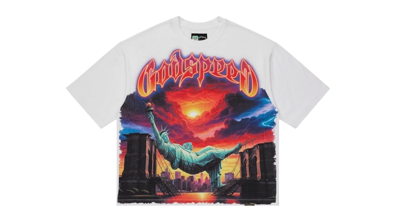 Godspeed Burnt Bridges T-shirt White