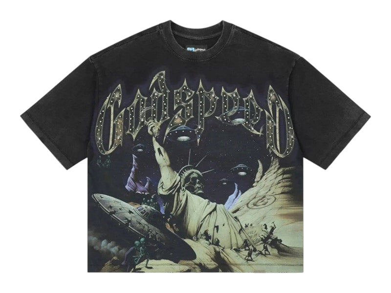 Godspeed Divine Extinction Tee Black