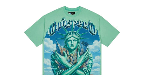Godspeed Empire Guardian T-shirt Aqua
