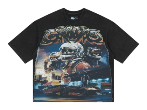 Godspeed Front Runners Tee Black