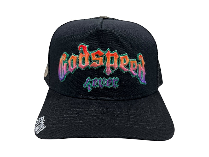 Godspeed GS Forever Gradient Trucker Hat Black/Hawaiian