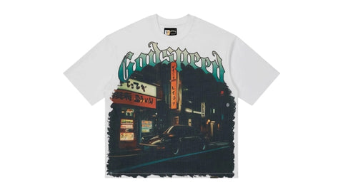 Godspeed Pit Stop Tokyo T-shirt White XS