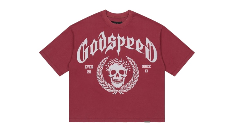 Godspeed Victor Crest T-shirt Red