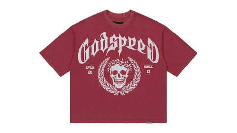 Godspeed Victor Crest T-shirt Red