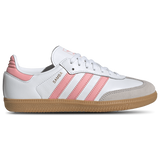 adidas Samba OG White Coral Pink Grade School
