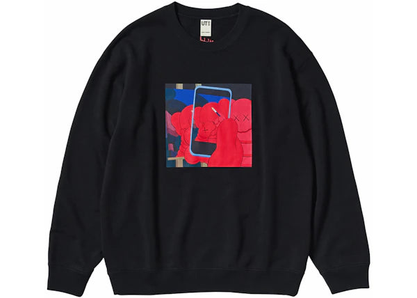 KAWS x Uniqlo Warhol Graphic 476119 Sweatshirt Black