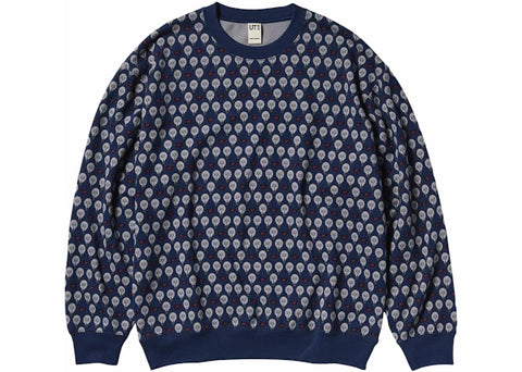 KAWS x Uniqlo Warhol Graphic 477201 Sweatshirt Navy